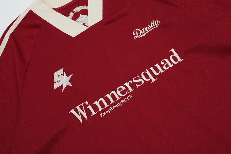 Winnersquad Red 3 Bar Short Sleeve T-Shirt — feature 11