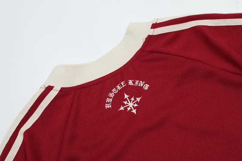 Winnersquad Red 3 Bar Short Sleeve T-Shirt — feature 12