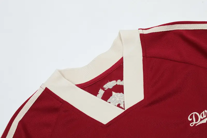Winnersquad Red 3 Bar Short Sleeve T-Shirt — feature 8