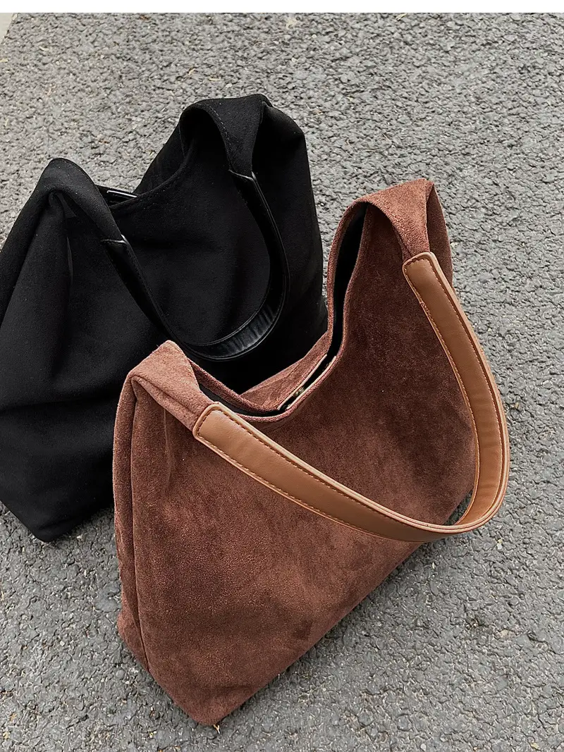 Frosted Leather Shoulder Bag Large Capacity 2023 — feature 3