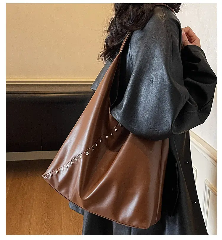 Frosted Leather Shoulder Bag Large Capacity 2023 — feature 30