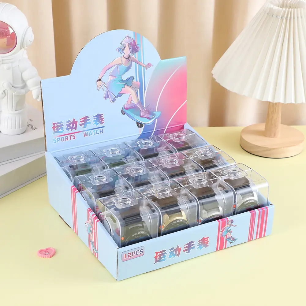 Black Waterproof Digital Watch for Men Women — feature 2