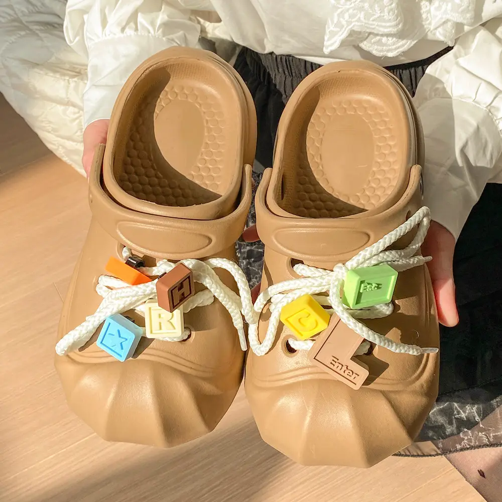 EVA Sandals Women Spring Summer 2024 Brown