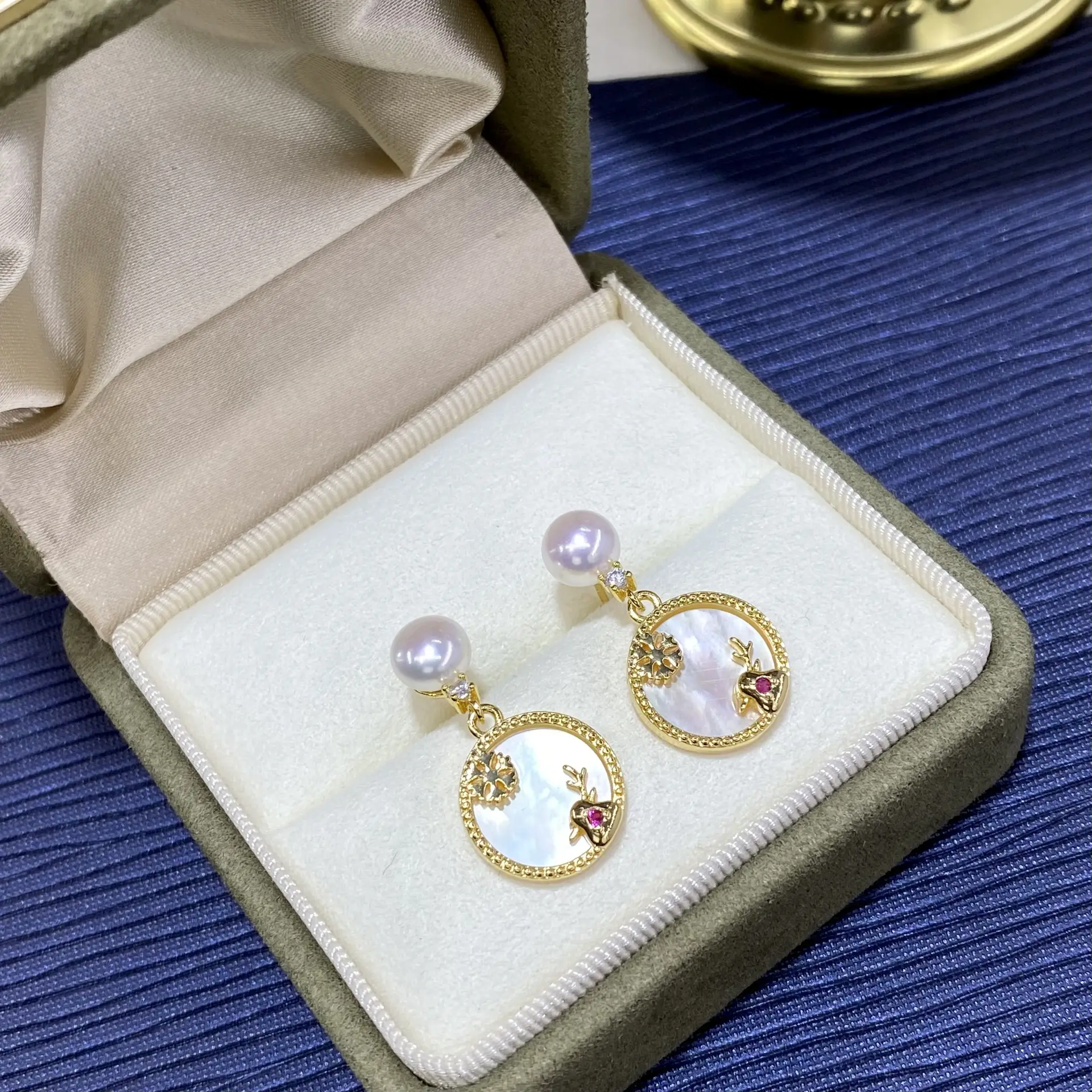 TikTok Fritillaria Snowflake Earrings for Women - Image 5