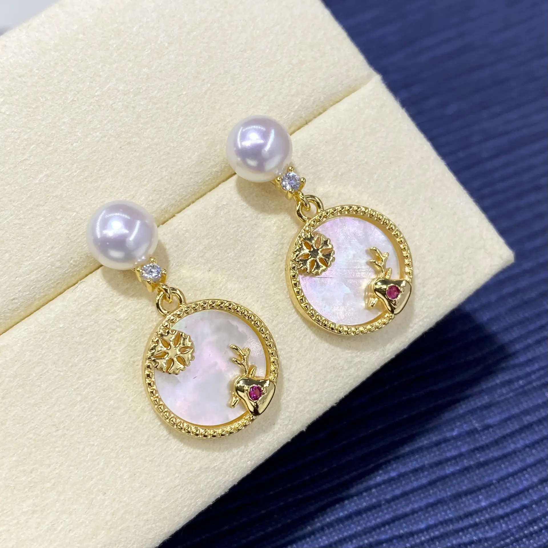 TikTok Fritillaria Snowflake Earrings for Women - Image 6