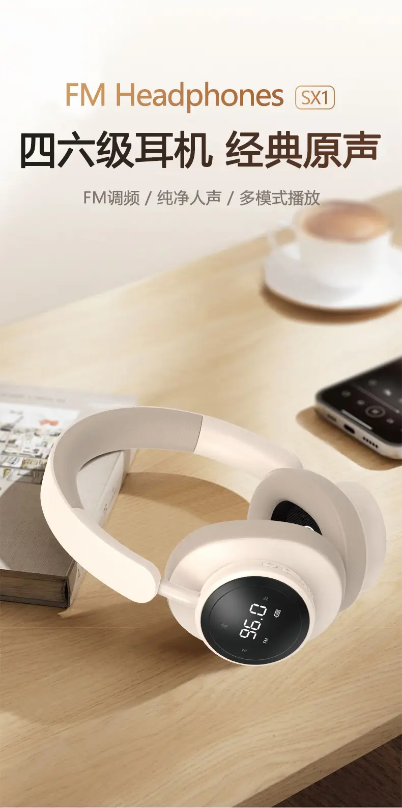 True Wireless Listening Exam Headset Bluetooth 5.3 β feature 5