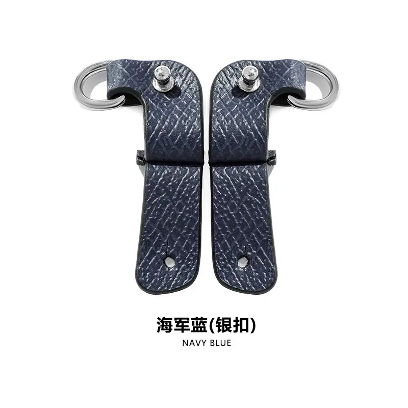 Gray Leather Shoulder Strap for Mini Bag