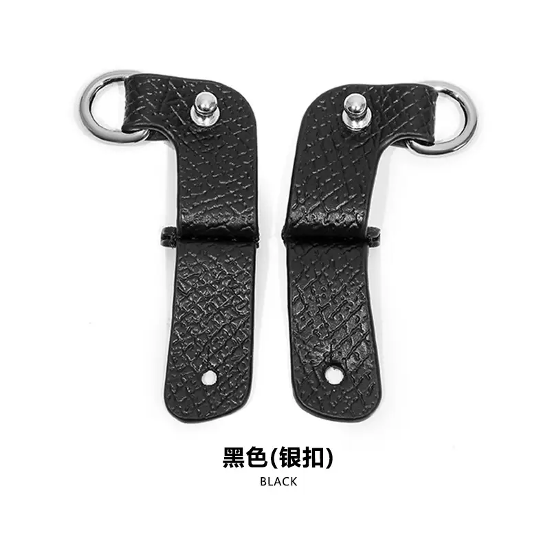 Gray Leather Shoulder Strap for Mini Bag