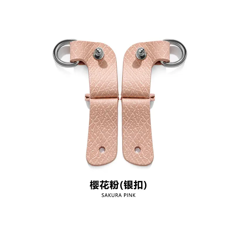 Gray Leather Shoulder Strap for Mini Bag