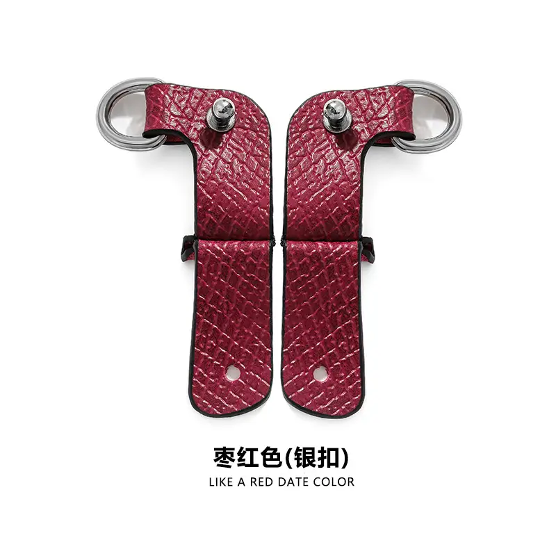 Gray Leather Shoulder Strap for Mini Bag