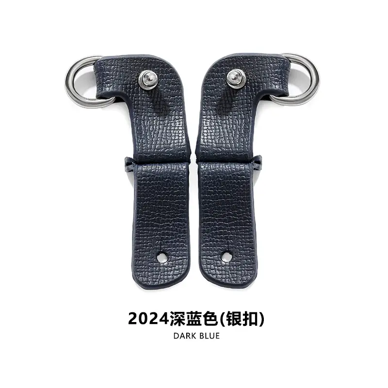 Gray Leather Shoulder Strap for Mini Bag