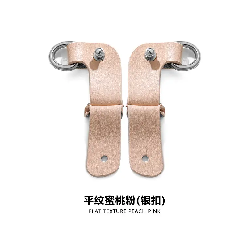 Gray Leather Shoulder Strap for Mini Bag