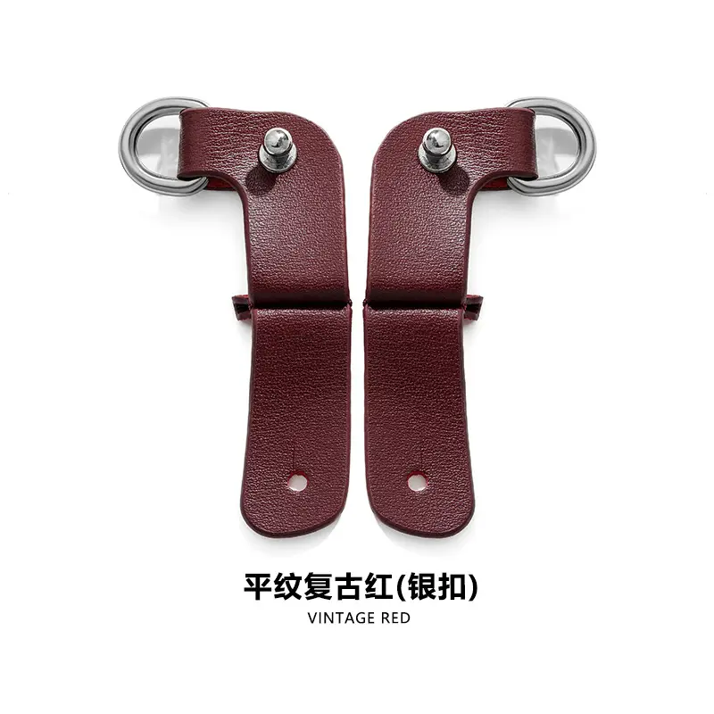 Gray Leather Shoulder Strap for Mini Bag