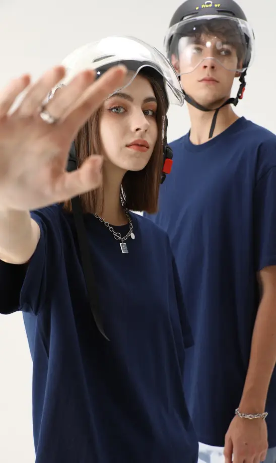 Women Cotton Plain T-Shirt White Round Neck Short Sleeve — feature 21
