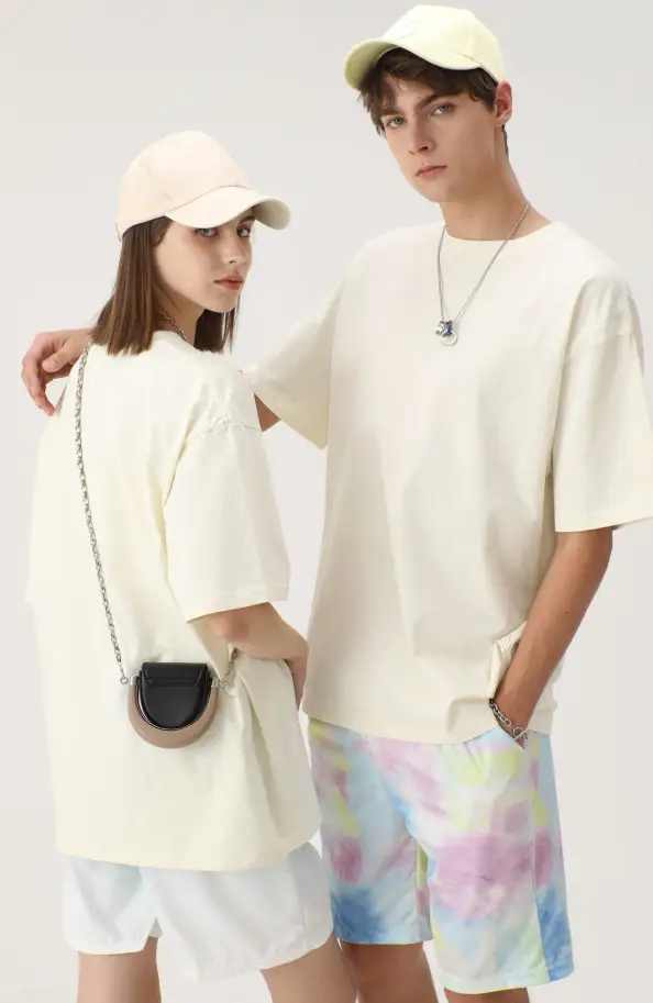 Women Cotton Plain T-Shirt White Round Neck Short Sleeve — feature 22
