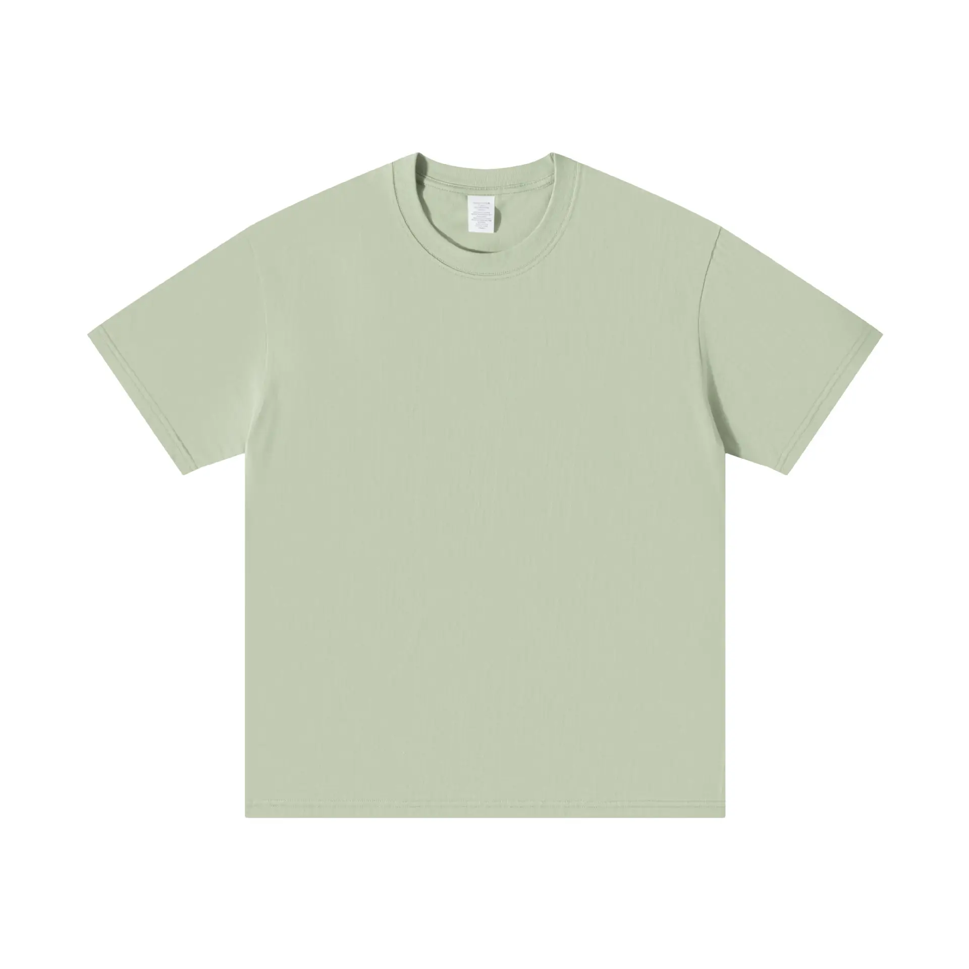 Women Cotton Plain T-Shirt White Round Neck Short Sleeve - Image 13