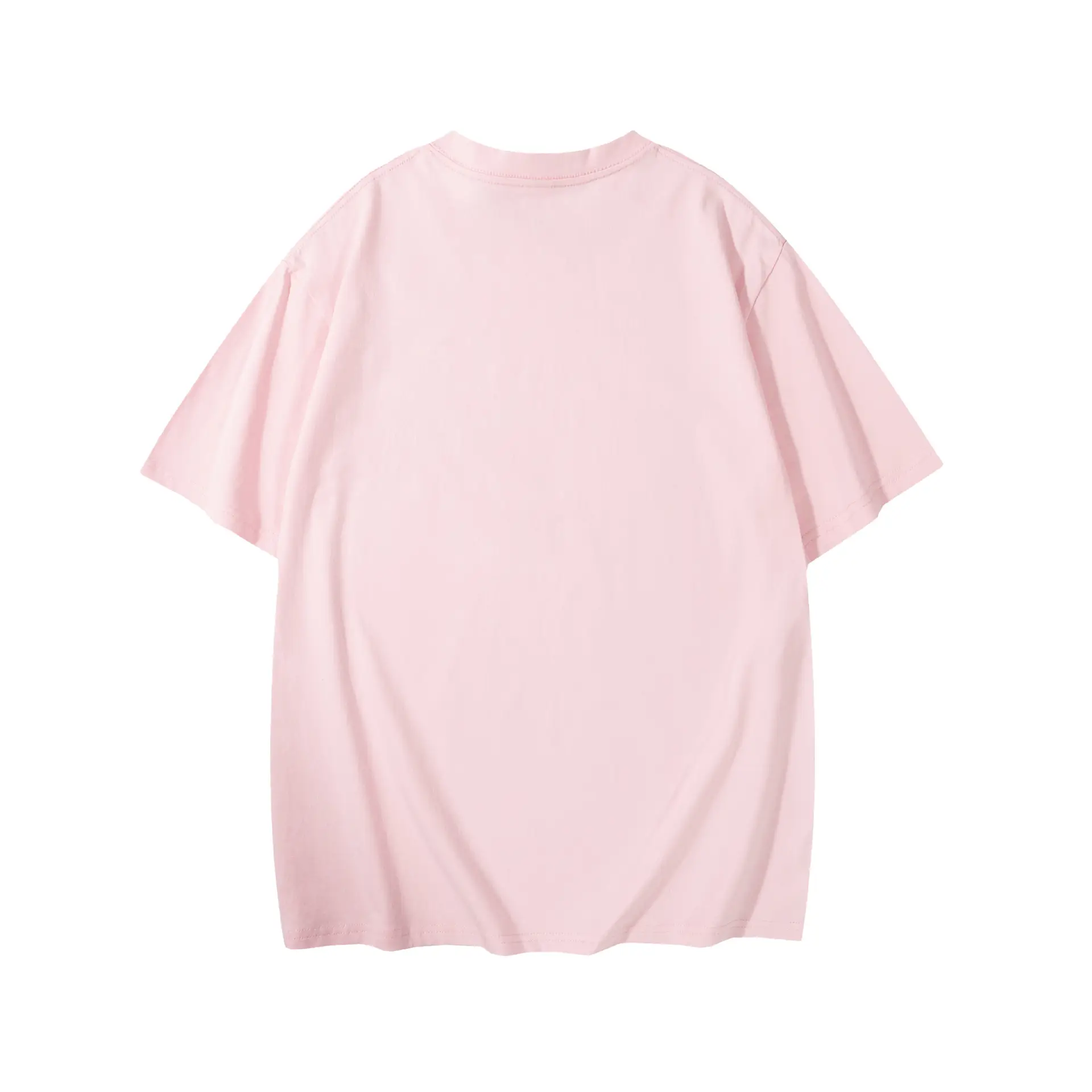 Women Cotton Plain T-Shirt White Round Neck Short Sleeve - Image 6