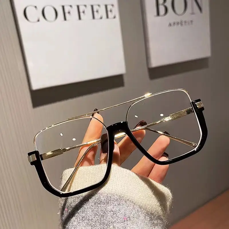 Women Sunglasses 2024 New Style Anti-Uv Large Frame - Image 12