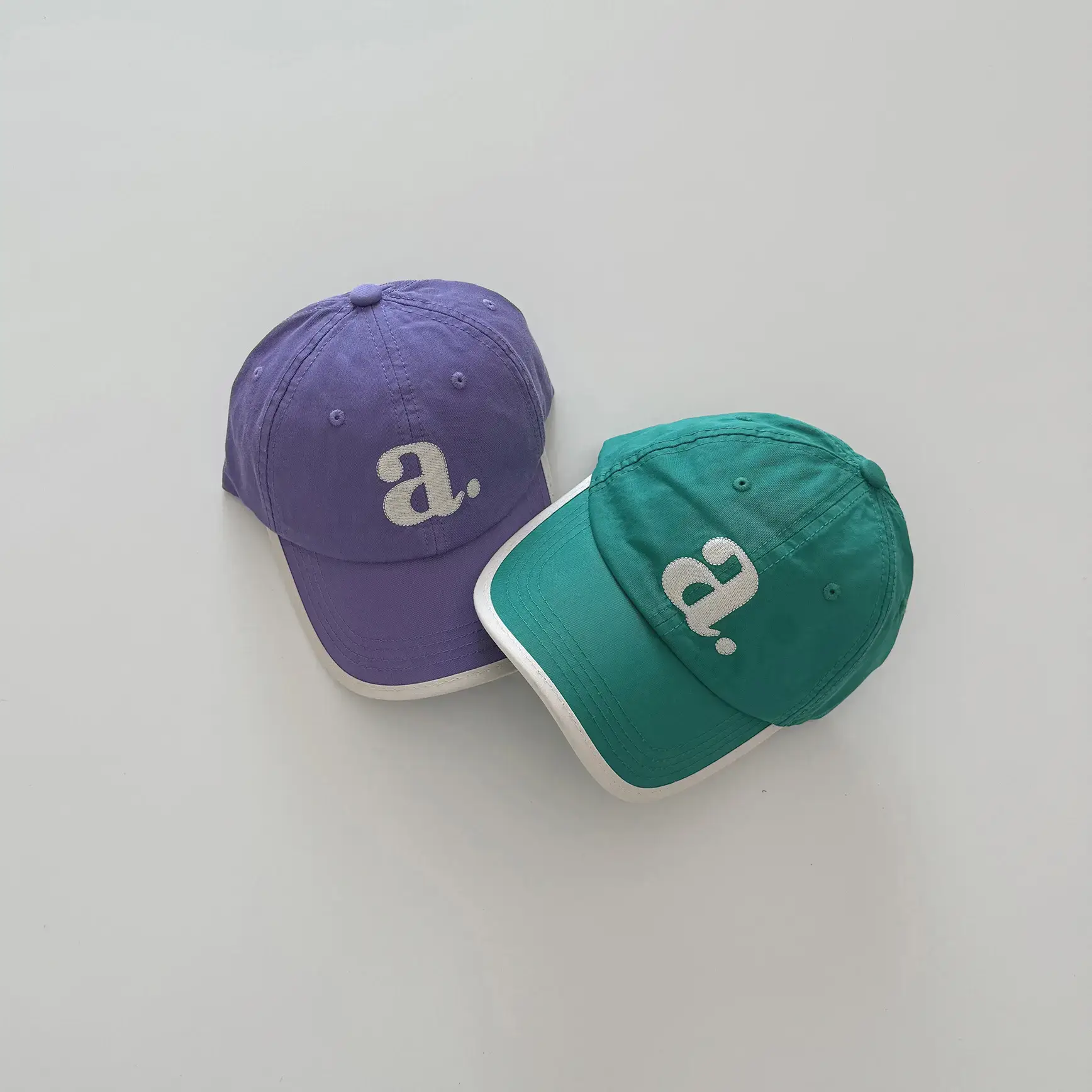 Girls Baseball Cap Yellow Teal White 2026 New Model - Image 6