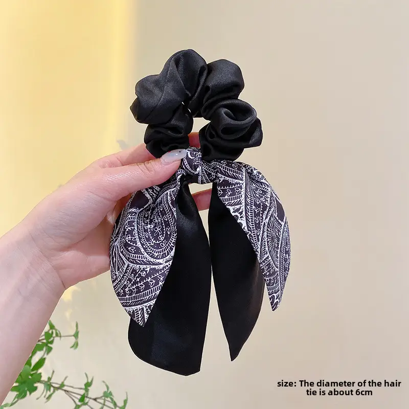 Oversized Bow Hairpin with Pearl Button, Forest Fairy Design - Image 26