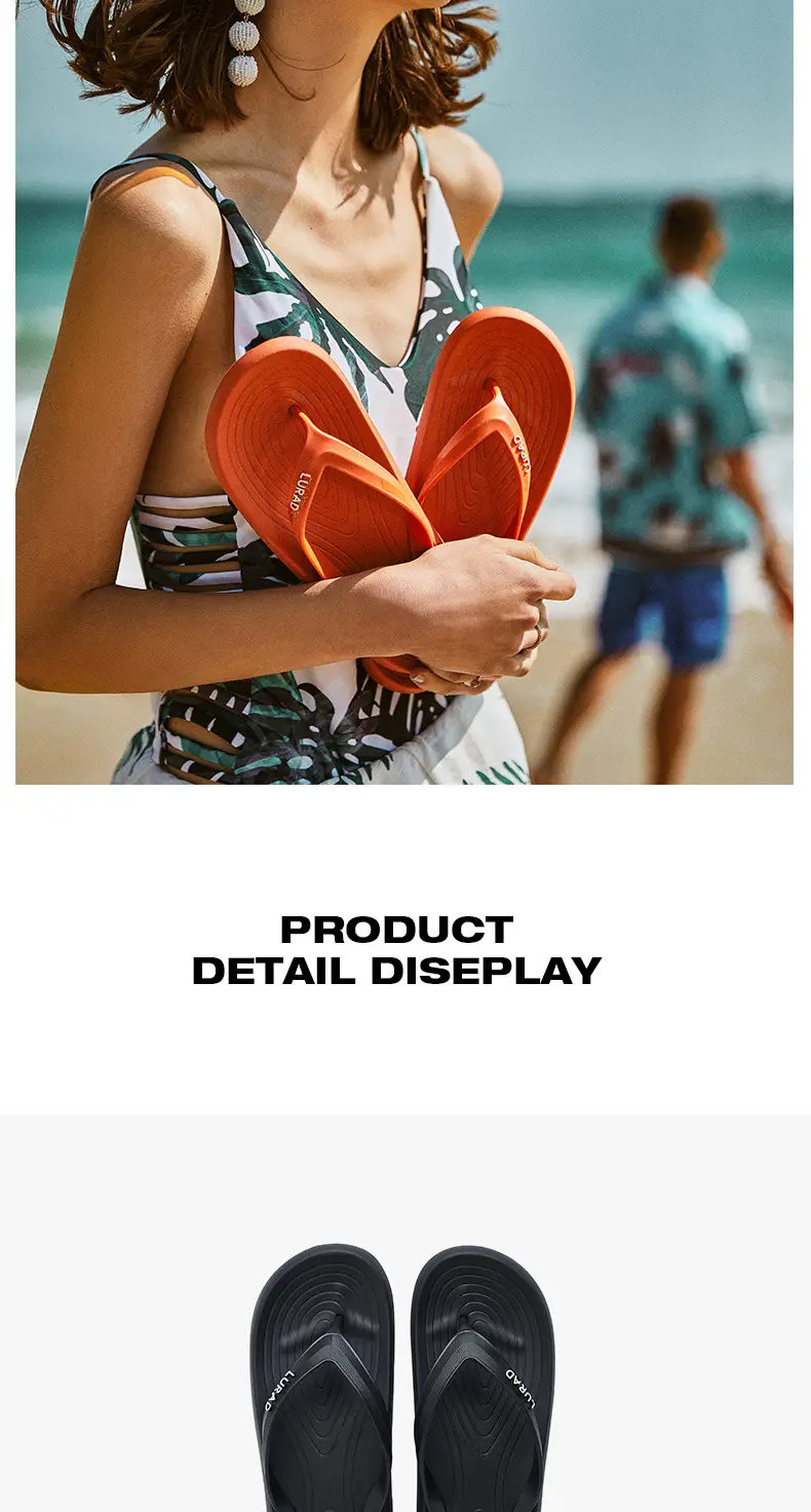 Flip flops women's summer outdoor beach slippers women's sandals Korean-style trendy non-slip beach shoes flip-flops — feature 9