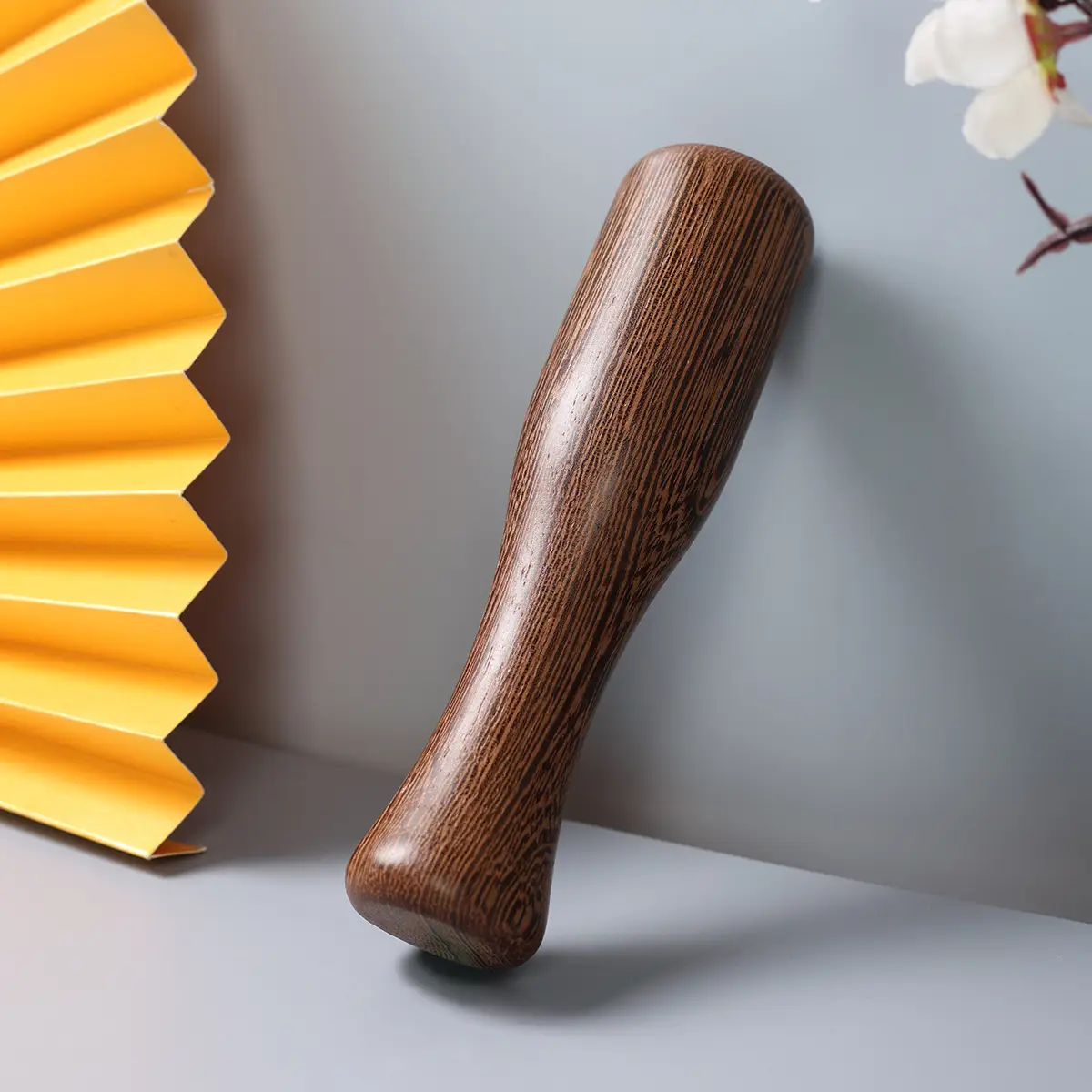 Wooden Garlic Hammer Walnut Culinary Tool - Image 4