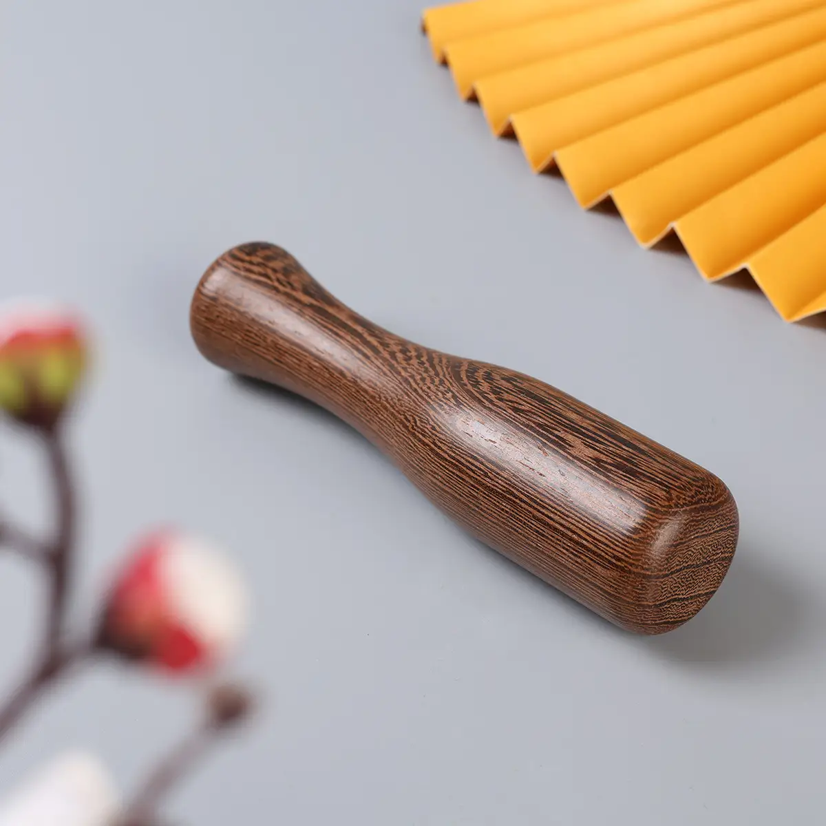 Wooden Garlic Hammer Walnut Culinary Tool - Image 5