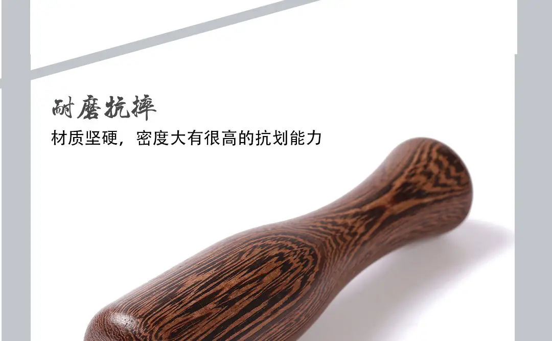 Wooden Garlic Hammer Walnut Culinary Tool — feature 9