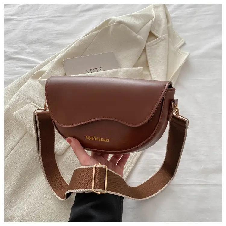 Women's Crossbody Bag Cream PU Leather 2024 Winter — feature 16