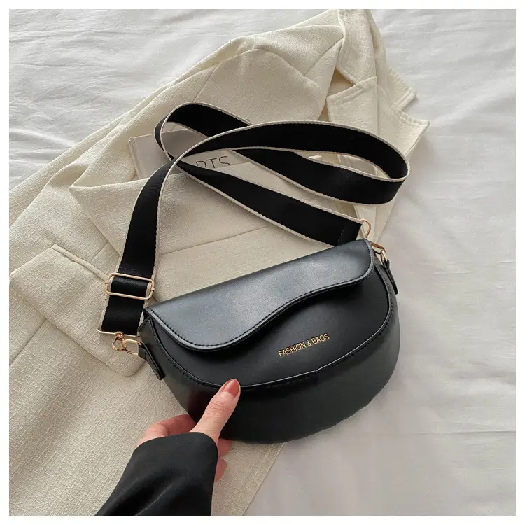 Women's Crossbody Bag Cream PU Leather 2024 Winter — feature 21