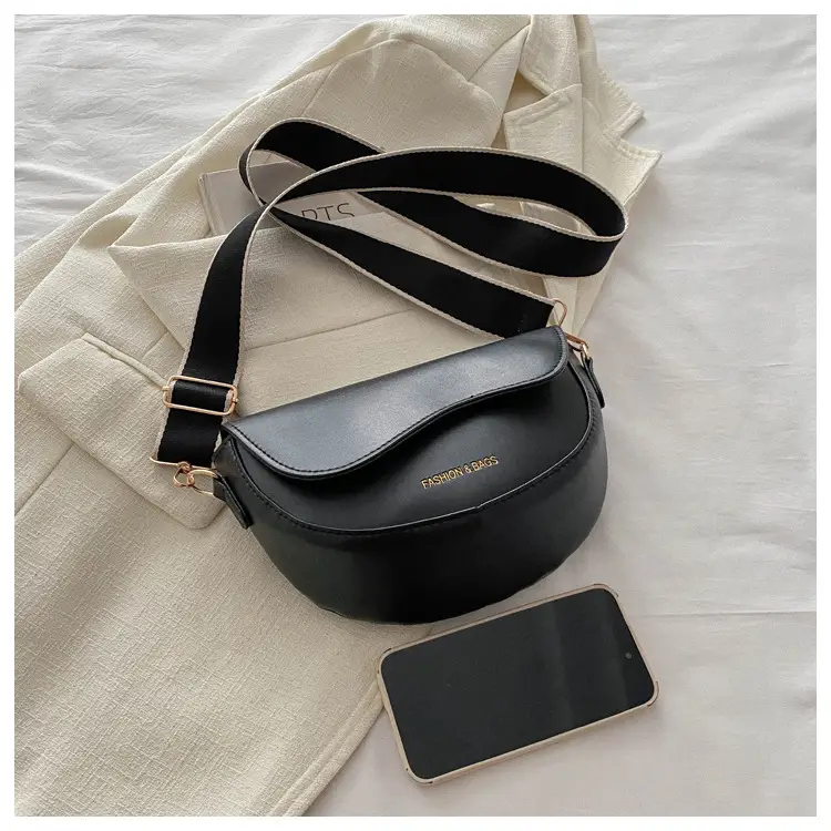 Women's Crossbody Bag Cream PU Leather 2024 Winter — feature 22