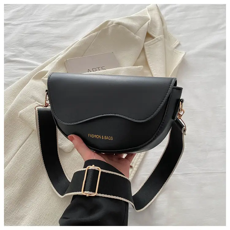 Women's Crossbody Bag Cream PU Leather 2024 Winter — feature 24