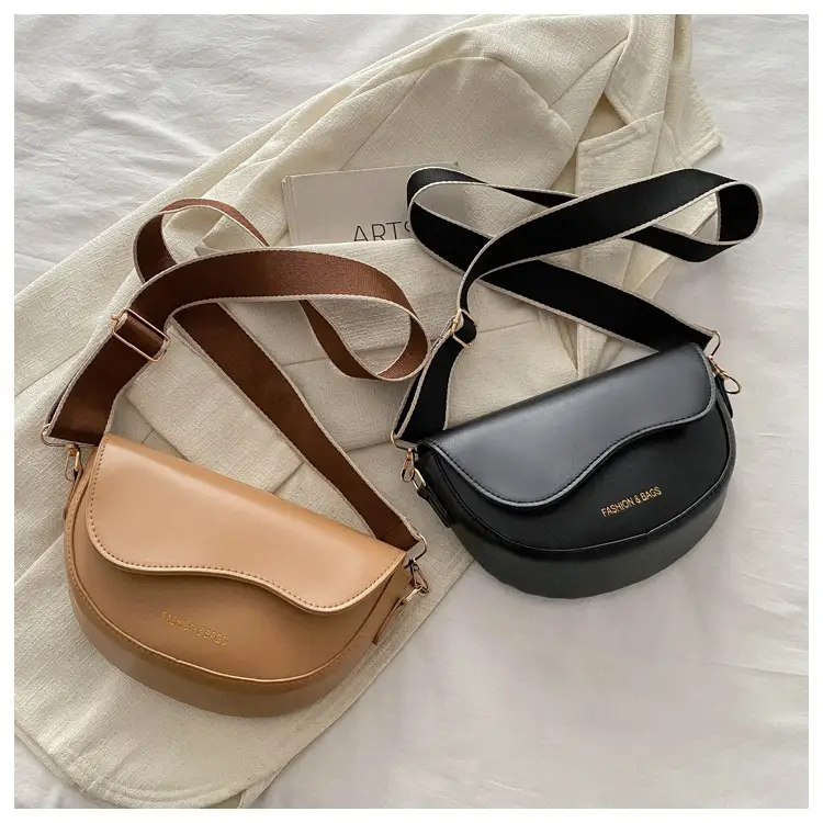 Women's Crossbody Bag Cream PU Leather 2024 Winter — feature 25