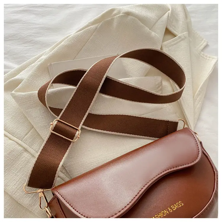 Women's Crossbody Bag Cream PU Leather 2024 Winter — feature 27