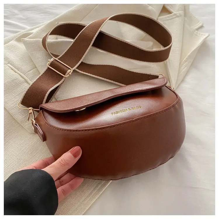 Women's Crossbody Bag Cream PU Leather 2024 Winter — feature 29