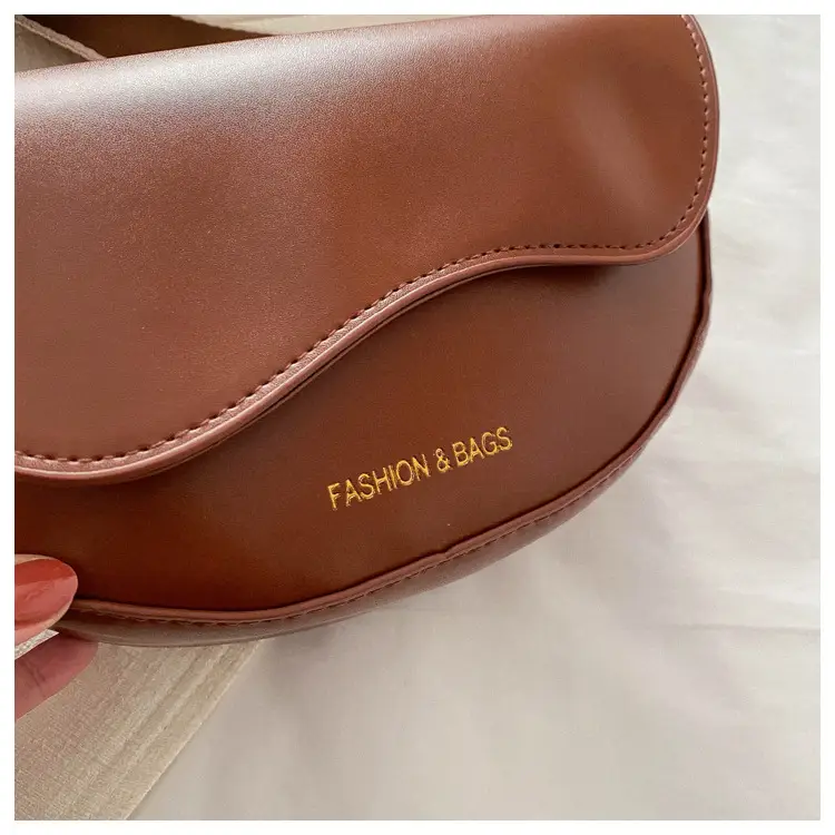 Women's Crossbody Bag Cream PU Leather 2024 Winter — feature 30