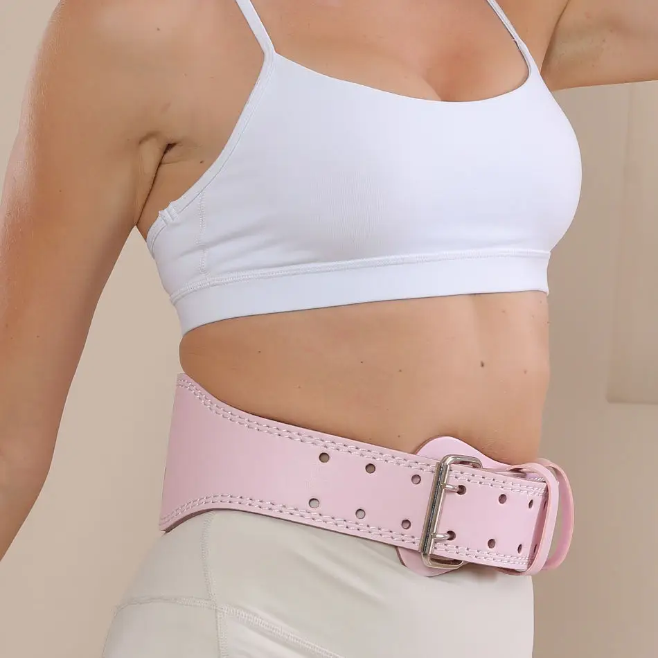 Pink PU Leather Waist Belt for Men Women — feature 17