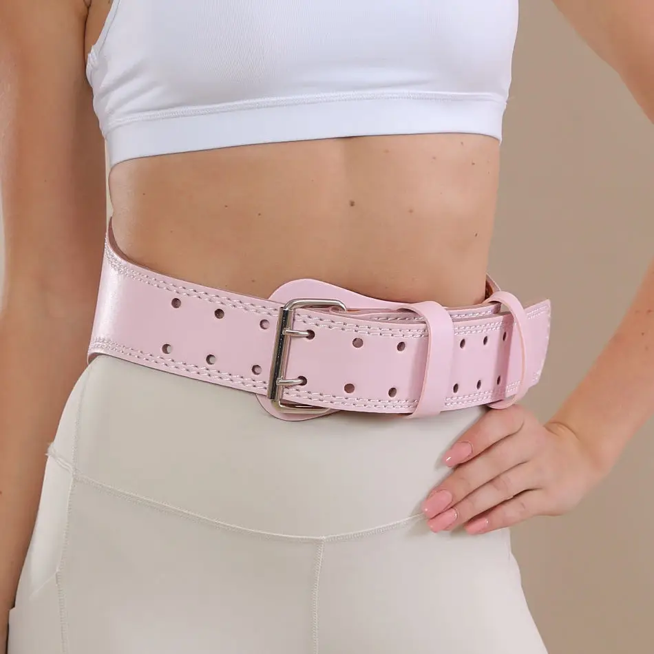 Pink PU Leather Waist Belt for Men Women — feature 24