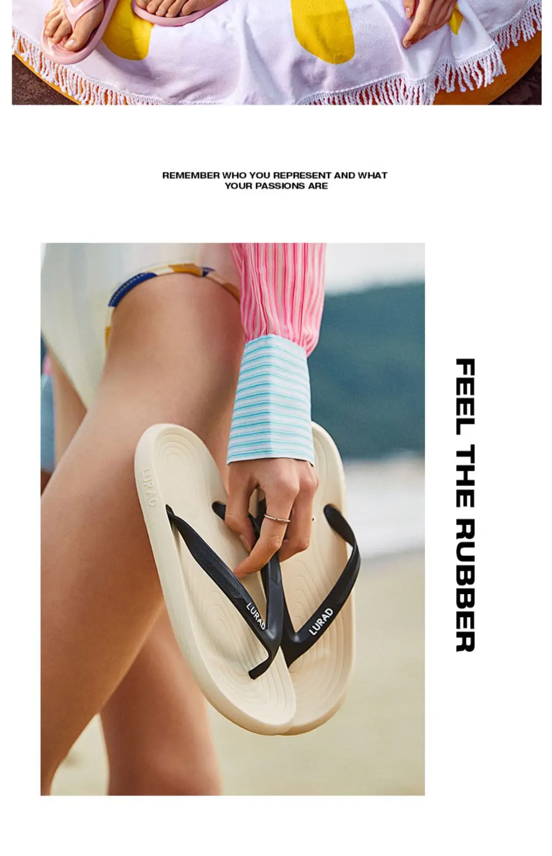 Summer Women's Flip-Flops for the Beach, Wear-Resistant, Non-Slip, Thick-Soled Beach Sandals for Outdoor Wear, Wholesale — feature 15