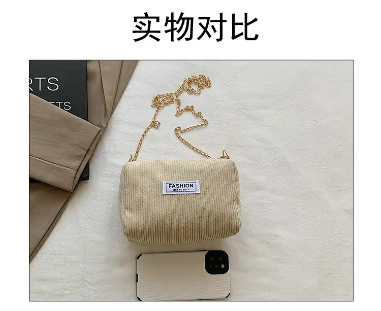 Green Korean Style Shoulder Messenger Bag 2024 — feature 3