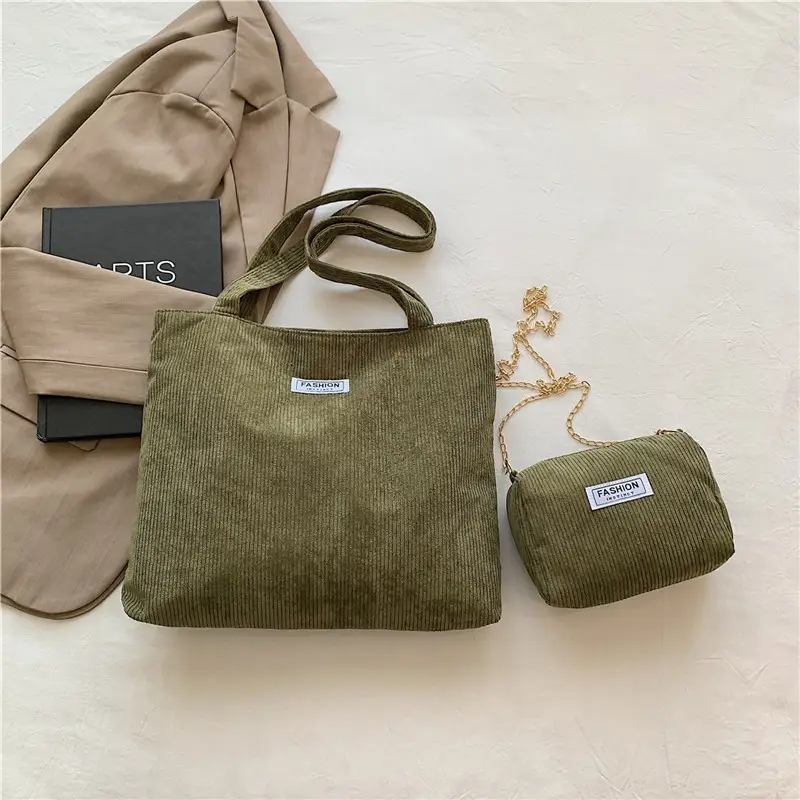 Green Korean Style Shoulder Messenger Bag 2024 - Image 3