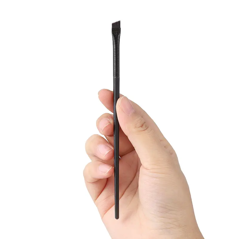 Cross-border eyeliner brush with oblique head for precise eye makeup — feature 6
