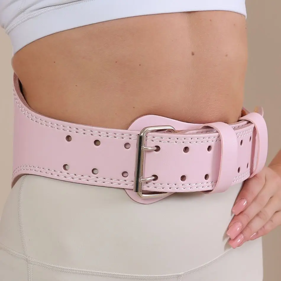 Women's Pink Waist Support Belt for Deep Squat & Hard Pulls — feature 15