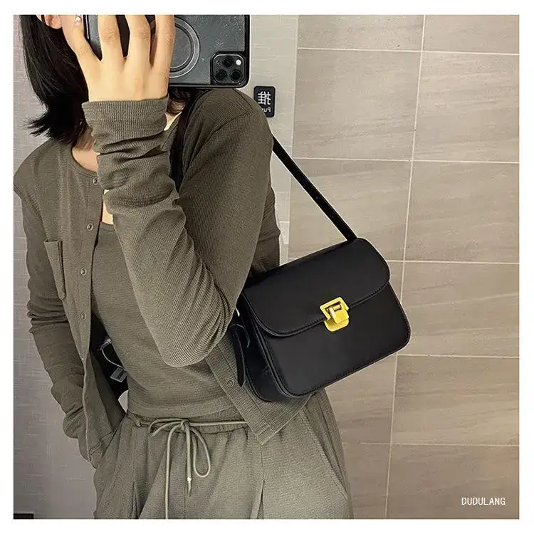 Stylish Beige Square Shoulder Bag for Women — feature 13