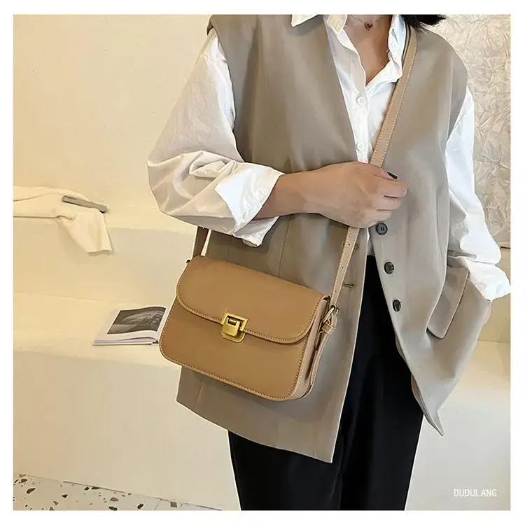 Stylish Beige Square Shoulder Bag for Women — feature 14
