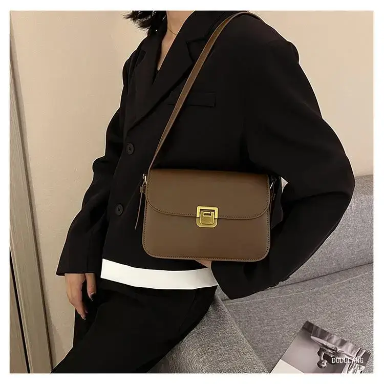 Stylish Beige Square Shoulder Bag for Women — feature 21