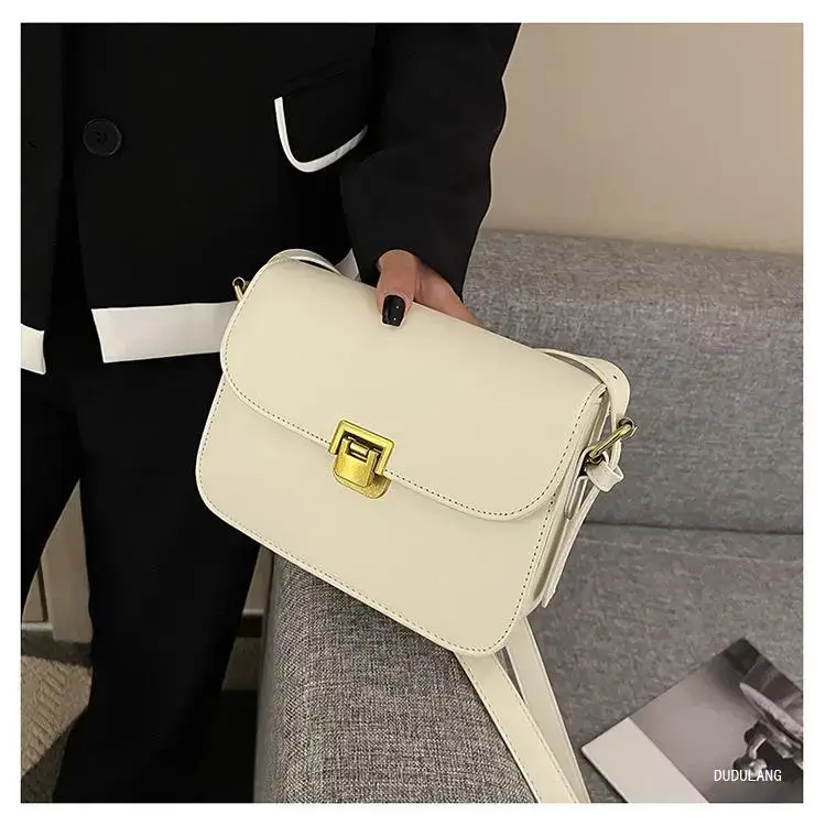 Stylish Beige Square Shoulder Bag for Women — feature 22