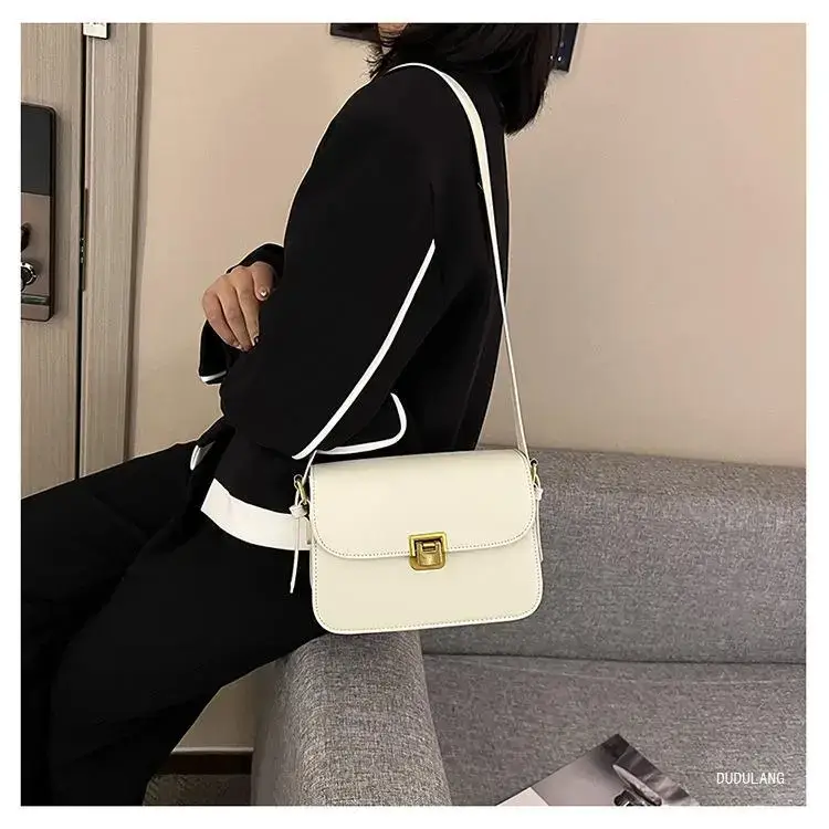 Stylish Beige Square Shoulder Bag for Women — feature 23