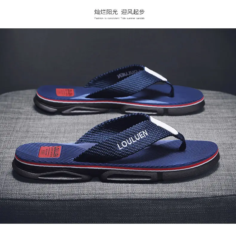 Men's Flip-Flops 2026 Summer New Style Non-Slip Men's Slippers for Outdoor Wear, Beach Korean Style Men's Flip-Flops — feature 11