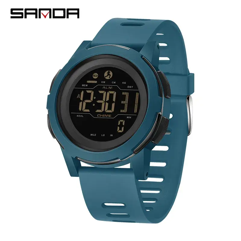 Sanda Military Camouflage Digital Watch for Teens - Image 10